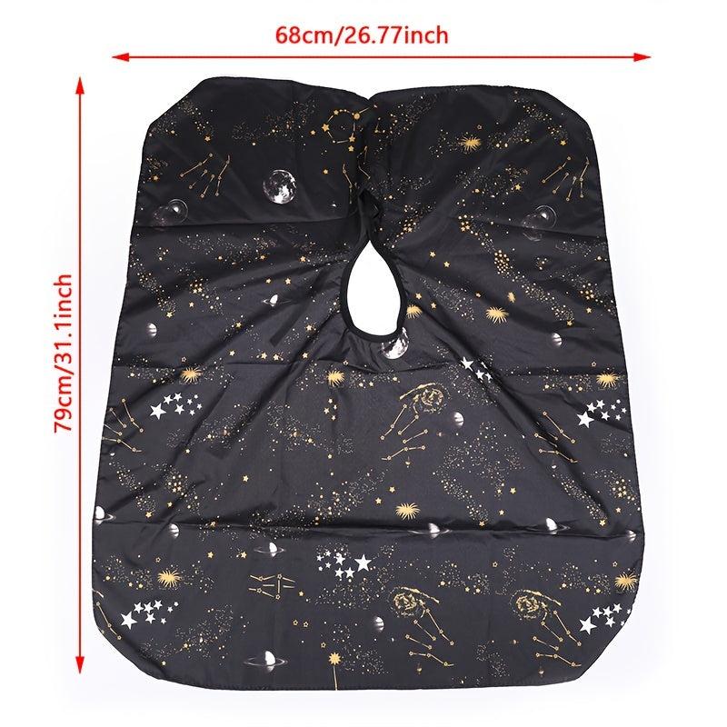 Cartoon Pattern Haircut Cape Cloth Hair Cutting Waterproof Cape