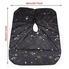 Cartoon Pattern Haircut Cape Cloth Hair Cutting Waterproof Cape