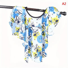 Cartoon Pattern Haircut Cape Cloth Hair Cutting Waterproof Cape