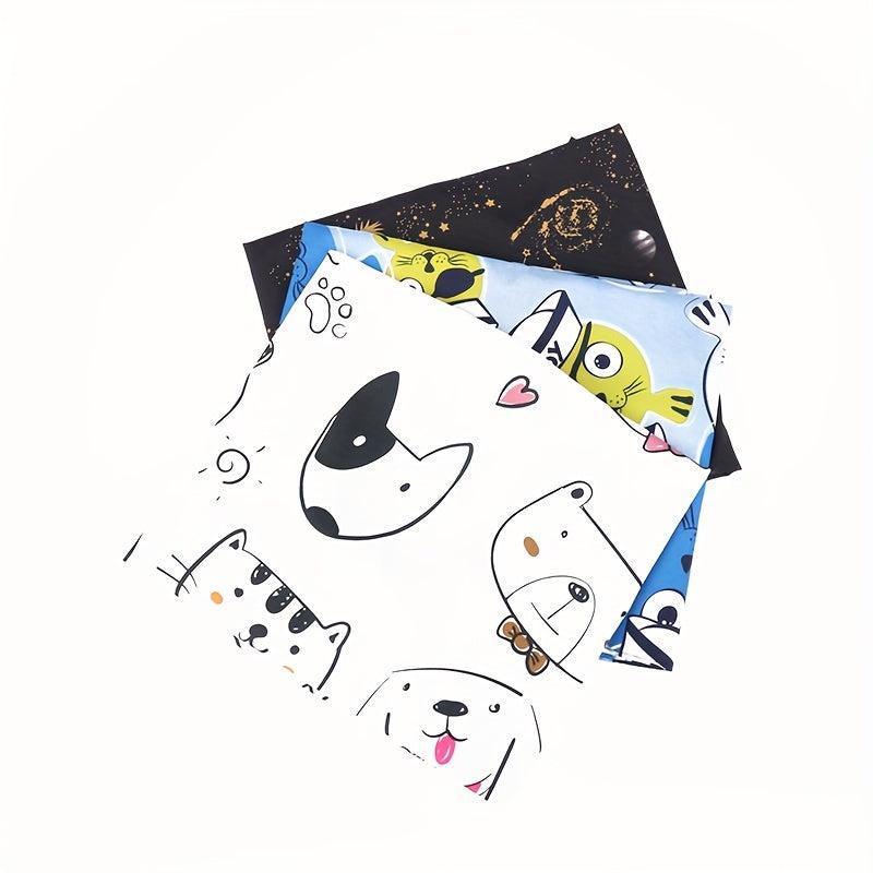 Cartoon Pattern Haircut Cape Cloth Hair Cutting Waterproof Cape