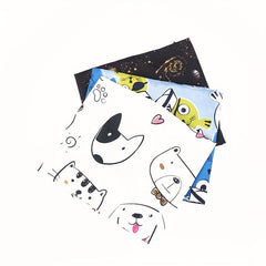 Cartoon Pattern Haircut Cape Cloth Hair Cutting Waterproof Cape