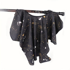 Cartoon Pattern Haircut Cape Cloth Hair Cutting Waterproof Cape