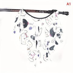 Cartoon Pattern Haircut Cape Cloth Hair Cutting Waterproof Cape