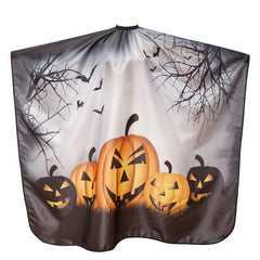 Halloween Pumpkin Pattern Hair Cutting Cape