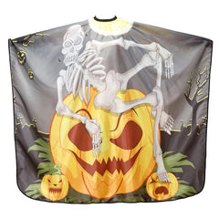 Halloween Pumpkin Pattern Hair Cutting Cape