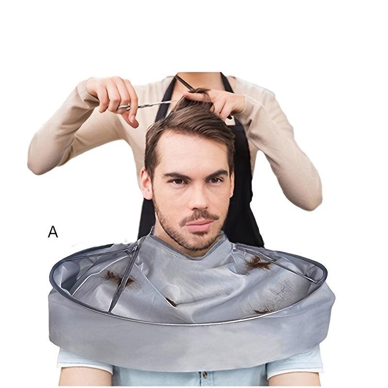 5pcs Hair Cutting Cape Neck Duster Brush Barber Cape Beard Bib Apron