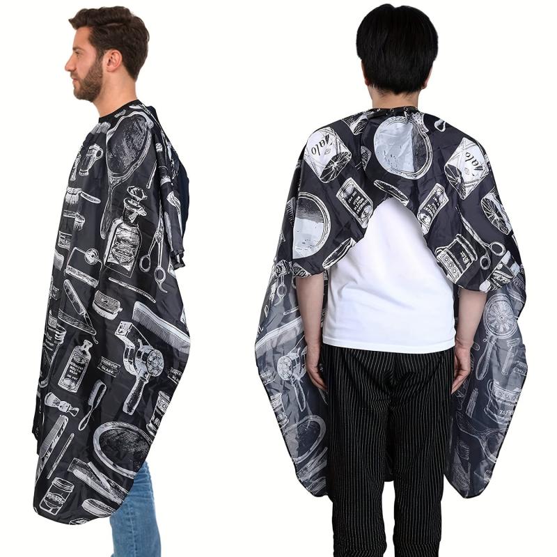 3pcs Waterproof Hair Cutting Cape for Barbers Durable and Breathable Salon Cape