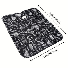 3pcs Waterproof Hair Cutting Cape for Barbers Durable and Breathable Salon Cape