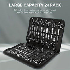 Scissors Storage Bag for 24 Scissors Portable Pouch Case