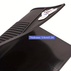 Barber Organizer Mat Salon Barbershop Work Station Pads Clipper Counter Mat