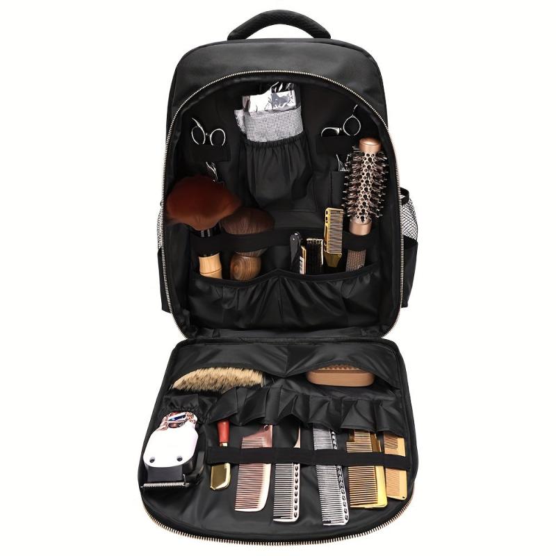Portable Hairdressing Tool Storage Backpack Large Capacity