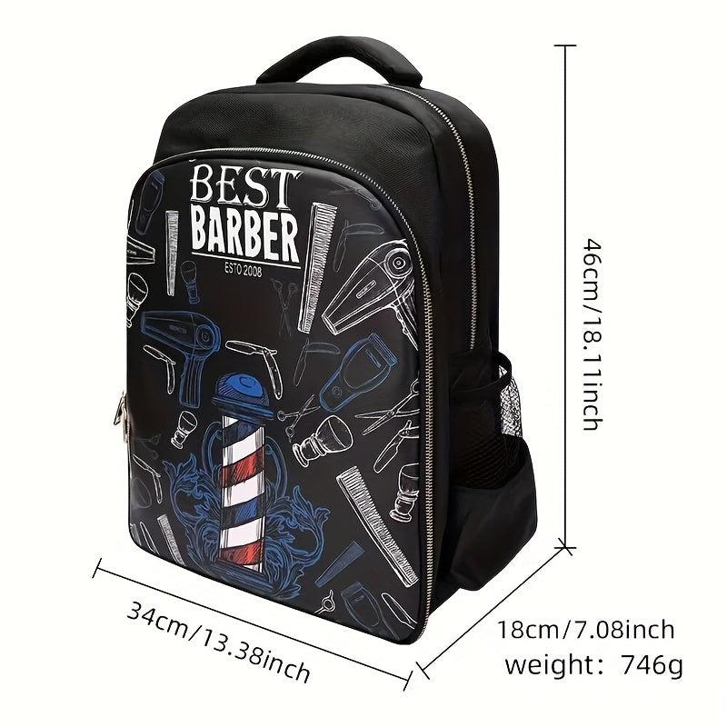 Portable Hairdressing Tool Storage Backpack Large Capacity