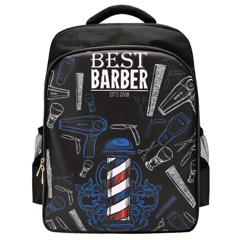 Portable Hairdressing Tool Storage Backpack Large Capacity