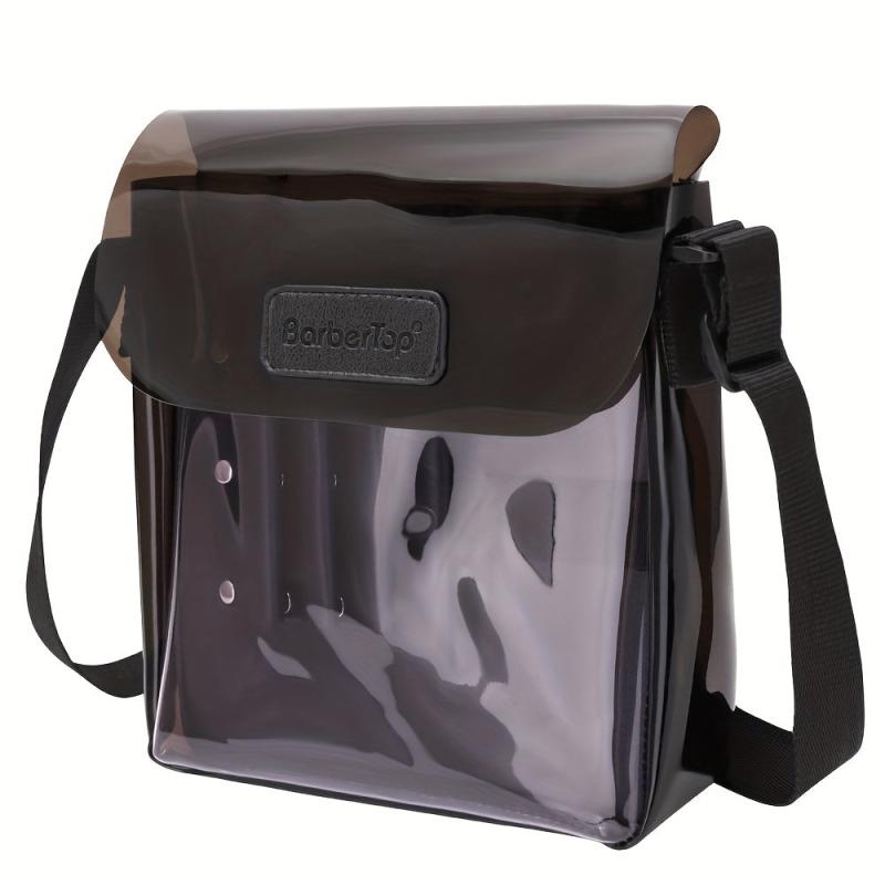 Transparent PVC Haircut Kit Storage Bag Hairdressing Tools for Barber
