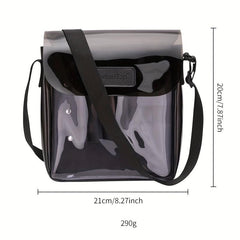 Transparent PVC Haircut Kit Storage Bag Hairdressing Tools for Barber