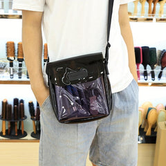 Transparent PVC Haircut Kit Storage Bag Hairdressing Tools for Barber