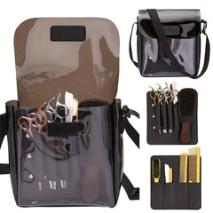 Transparent PVC Haircut Kit Storage Bag Hairdressing Tools for Barber