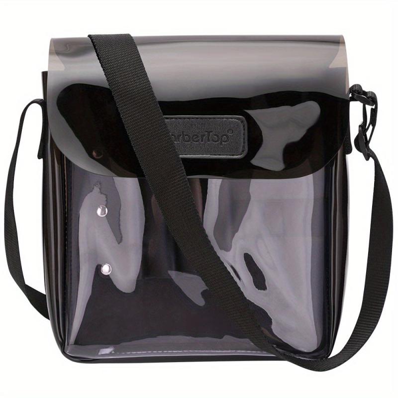 Transparent PVC Haircut Kit Storage Bag Hairdressing Tools for Barber