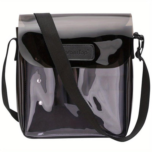Transparent PVC Haircut Kit Storage Bag Hairdressing Tools for Barber