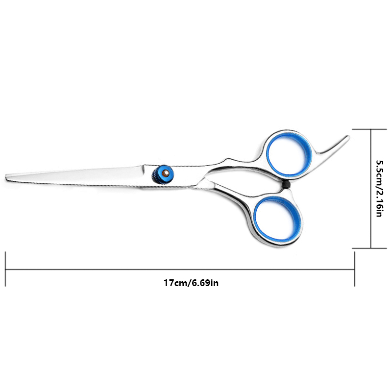 Professional Hair Cutting Scissors Set - Razor and Thinning Shears Included