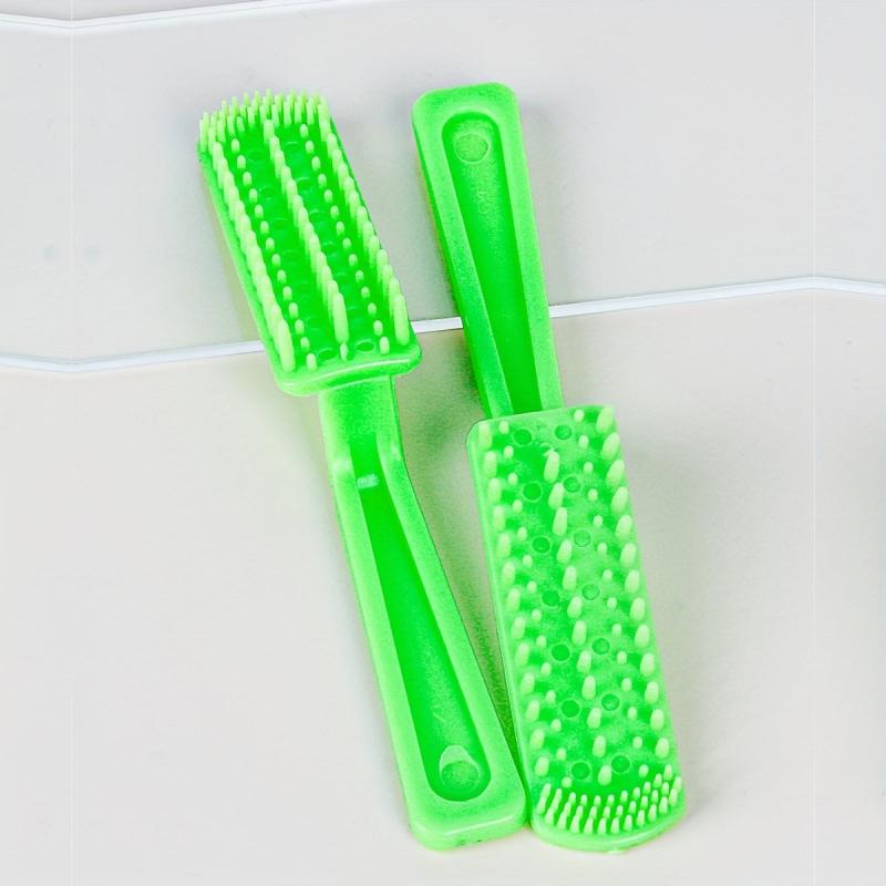 2pcs Green Hairdressing Comb Hair Dyeing Brush