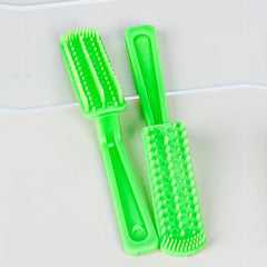 2pcs Green Hairdressing Comb Hair Dyeing Brush
