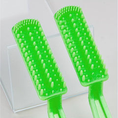 2pcs Green Hairdressing Comb Hair Dyeing Brush
