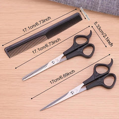 3pcs Hairdressing Scissors Set with Styling Comb