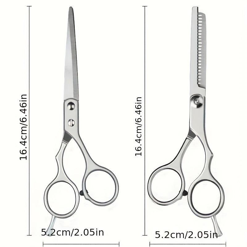 Haircut Scissors Thinning Shears Multifunctional & Durable For Salon Home Use