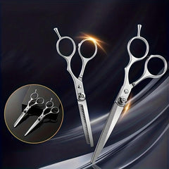 Haircut Scissors Thinning Shears Multifunctional & Durable For Salon Home Use