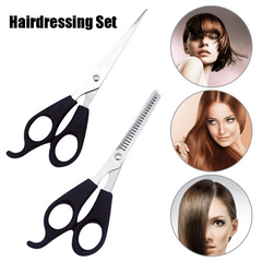 Hair Cutting Thinning Scissors Set Stainless Steel Hairdressing Shears