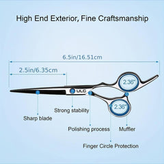 Professional Hair Cutting Scissors Shears 16.51 cm Japanese Stainless Steel