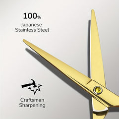 Professional Hair Cutting Scissors Shears 16.51 cm Japanese Stainless Steel