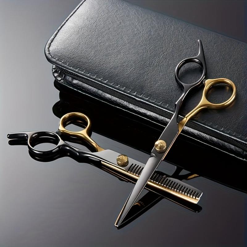 Hair Cutting Thinning Shears Stainless Steel Hairdressing Scissors with Comb