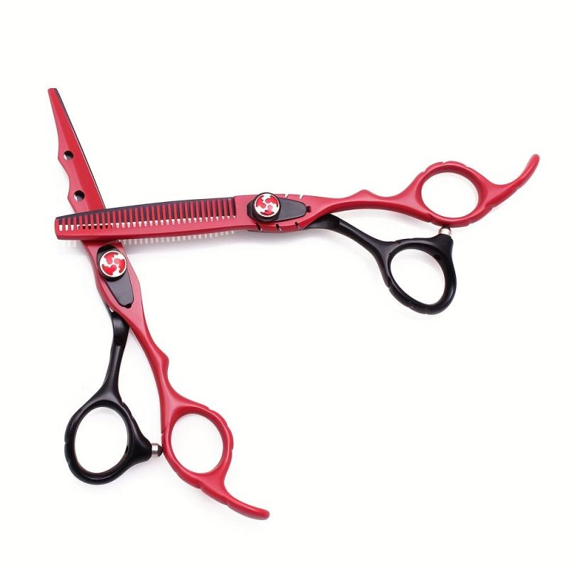 15 Hair Scissors Professional Bamboo Handle Hairdressing Scissors Cutting Shears
