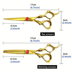 Professional Hair Cutting Scissors Barber Salon Home Use