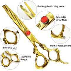 Professional Hair Cutting Scissors Barber Salon Home Use