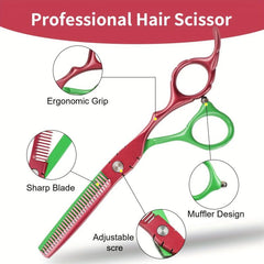 Hair Cutting Scissor Thinning Shears for Men Women Pet Salon Home Use