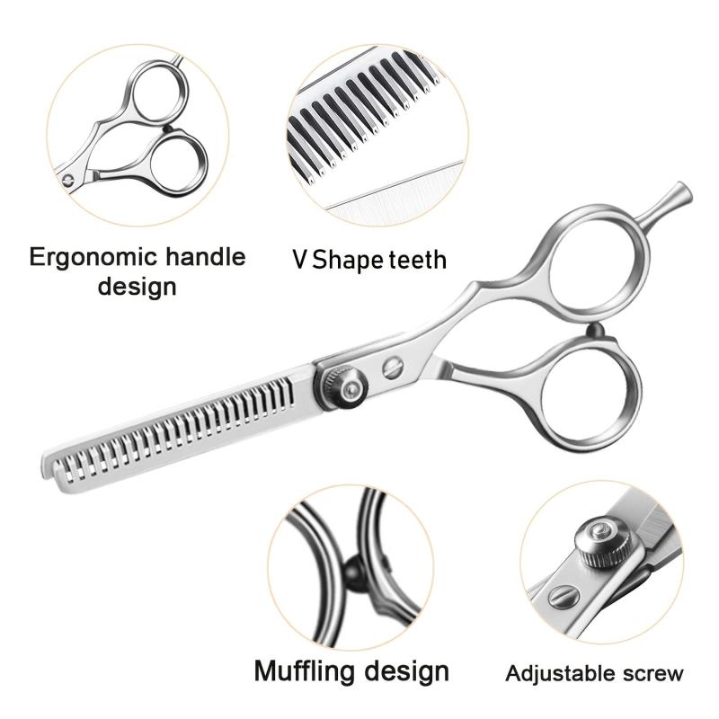 Hair Thinning Shears 15-24 Cm Stainless Steel Haircut Scissors