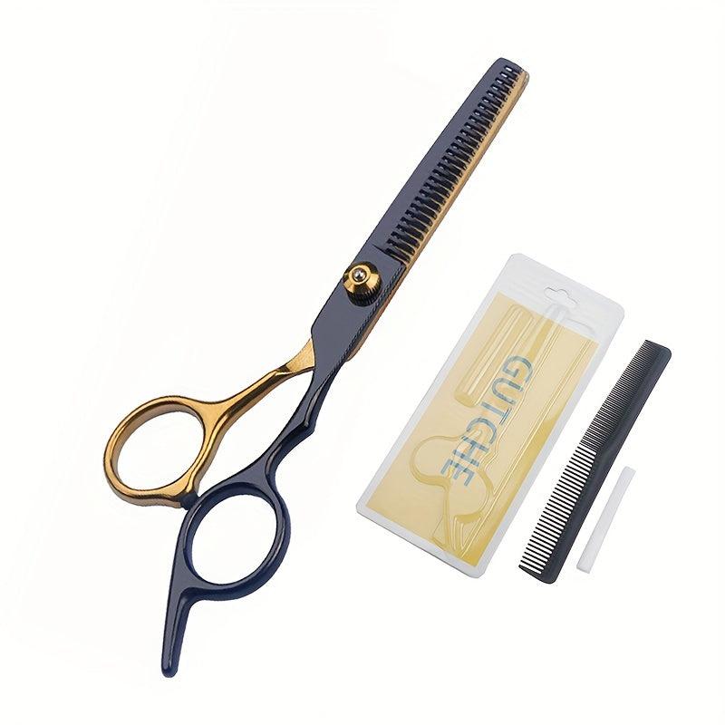 Golden Hairdressing Scissors Stainless Steel Hair Cutting Shears