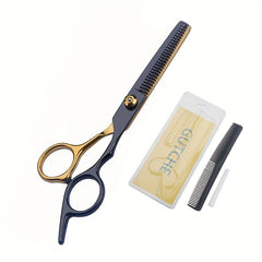 Golden Hairdressing Scissors Stainless Steel Hair Cutting Shears