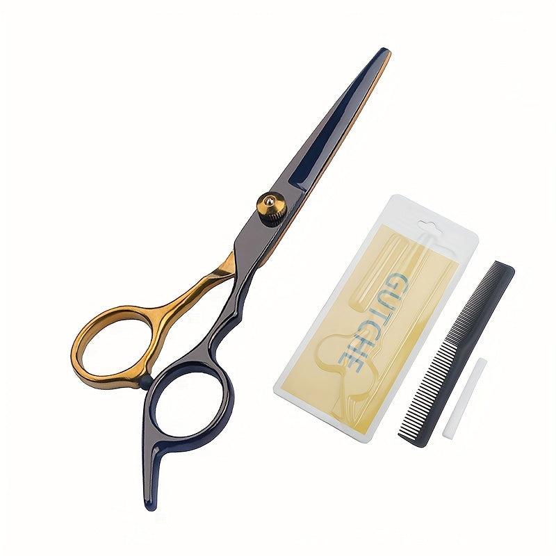 Golden Hairdressing Scissors Stainless Steel Hair Cutting Shears
