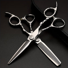 15 Hair Cutting Scissors Stainless Steel Shears Set Thinning Scissors