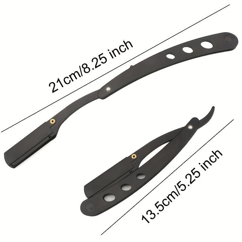 Barbershop Straight Edge Razor for Men Manual Shaving and Beard Care