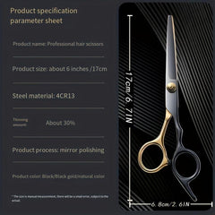 Professional Haircut Scissors Thinning Shears Hairdressing Tool