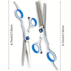 Professional Hairdressing Scissors 15-24 cm Salon Hair Cutting Thinning