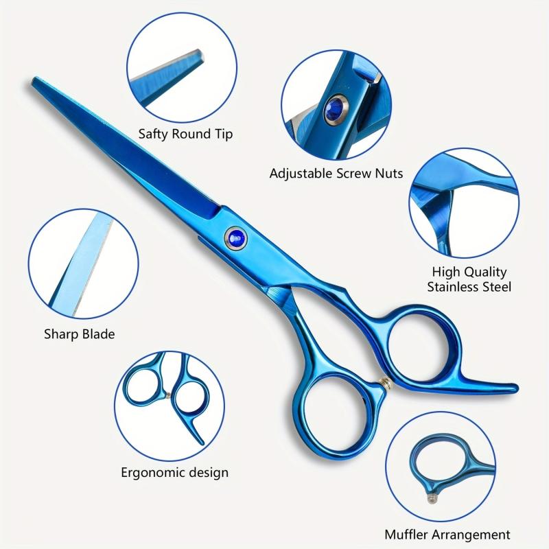 Hair Cutting Scissors Thinning Shears Kit Professional Salon Barber Haircut Scis