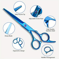 Hair Cutting Scissors Thinning Shears Kit Professional Salon Barber Haircut Scis