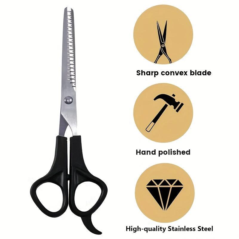 3pcs Hairdressing Scissors Comb Set 15 24 Cm Hair Cutting Thinning Scissors