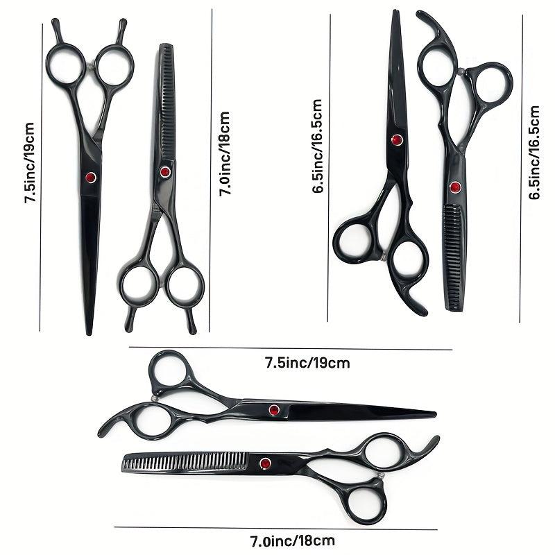 Professional Hairdressing Scissors 7.5 Inch Stainless Steel Hair Cutting Shears